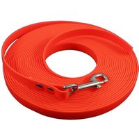 bio-leine 15-25 kg Biothane Schleppleine orange 5 m von bio-leine