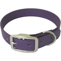 bio-leine 21-30cm HU Biothane Halsband violett 52 cm, 62 cm von bio-leine
