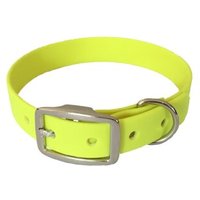 bio-leine 21-30cm HU Biothane Halsband neon gelb 24 cm, 33 cm von bio-leine