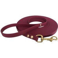 bio-leine 25-35 kg Schleppleine Biothane bordeaux 15 m von bio-leine