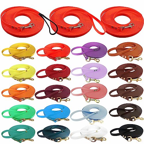 bio-leine Leichte Biothane Schleppleine 16mm 1-30m - mit/ohne Handschlaufe für Hunde bis 35kg | 30 Farben, schmutz- und Wasserabweisende Hundeleine I individuell anpassbar bio-leine Leichte Biothane Schleppleine 16mm 1-30m - mit/ohne Handschlaufe für Hunde bis 35kg | 30 Farben, schmutz- und Wasserabweisende Hundeleine I individuell anpassbar von bio-leine