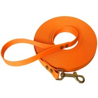 bio-leine ab 35 kg Biothane Schleppleine honigmelone 12 m von bio-leine