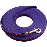 bio-leine ab 35 kg Biothane Schleppleine violett 15 m von bio-leine