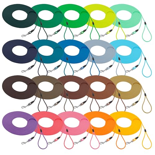 bio-leine runde Schleppleine - Ø 8mm I schmutz- und Wasserabweisende Hundeleine aus runder Biothane für große Hunde ab 30kg I 15 m Blau bio-leine runde Schleppleine - Ø 8mm I schmutz- und Wasserabweisende Hundeleine aus runder Biothane für große Hunde ab 30kg I 15 m Blau von bio-leine