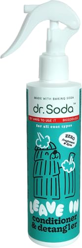 Geruchsneutralisierendes und pflegendes Fellspray 250ml - Entwirrer für Hundefell, Pflegespray für Hunde, vegan, ohne Spülung, mit Backpulver, ohne Duft- und Farbstoffe. Von Soda™. von Soda