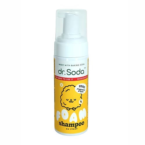 Soda Schäumendes Hundeshampoo 150 ml – pH-neutral, ohne Farb- und Duftstoffe, mit Backpulver, sanfte Pflege für das Fell - dr.Soda Soda Schäumendes Hundeshampoo 150 ml – pH-neutral, ohne Farb- und Duftstoffe, mit Backpulver, sanfte Pflege für das Fell - dr.Soda von dr.Soda