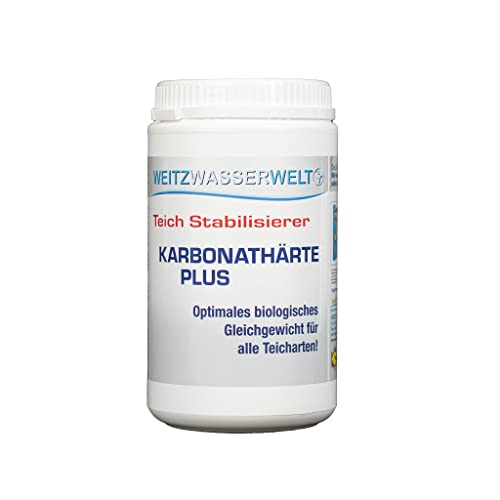 Karbonathärte Plus – erhöht sofort die Karbonathärte in Garten- und Fischteichen (1,00 kg) von biobird