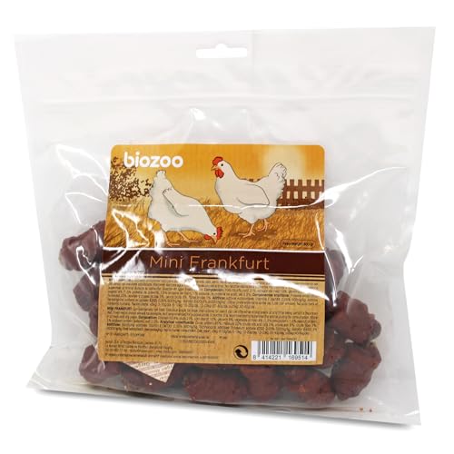 Biazoo Mini-Frankfurt, 500 g Snacks für Hunde, geeignet für alle Rassen und Größen, sehr verdaulicher Snack mit hohem Proteingehalt Biazoo Mini-Frankfurt, 500 g Snacks für Hunde, geeignet für alle Rassen und Größen, sehr verdaulicher Snack mit hohem Proteingehalt von biozoo