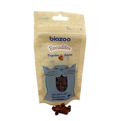 Biazoo Thunfisch Ministicks 50g 15 Stück von biozoo