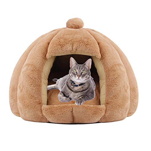 biteatey Katzenhöhle & Hundebett, Kuschelhöhle Halbgeschlossener Plüsch Haustier Bett für Kleine Hunde &Katzen biteatey Katzenhöhle & Hundebett, Kuschelhöhle Halbgeschlossener Plüsch Haustier Bett für Kleine Hunde &Katzen von biteatey