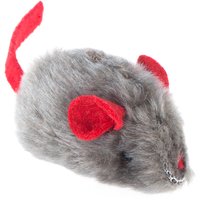 Katzenspielzeug Maus mit Katzenminze und Stimme - 3 Stück (je 6 cm) von bitiba