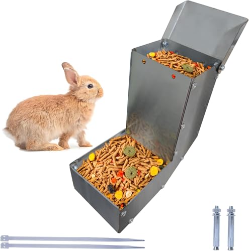 304 Edelstahl Automatischer Futterspender für Käfig Haustiere Schwerkraft-Futterstation für Kaninchen,Vögel, Chinchilla Katzen, Frettchen und andere Kleintiere 304 Edelstahl Automatischer Futterspender für Käfig Haustiere Schwerkraft-Futterstation für Kaninchen,Vögel, Chinchilla Katzen, Frettchen und andere Kleintiere von biubiusot