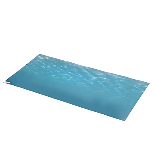 bizofft Aquarium-Hintergrundaufkleber, geruchloses Aquarium-Poster, ungiftiges PVC-Kleber-Meeresmuster für 3D-Glastank 61 * 41 cm von bizofft