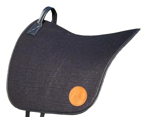 blanq Reitpad, Filzpad, Filzsattel schwarz mit Haltegriff blanq Reitpad, Filzpad, Filzsattel schwarz mit Haltegriff von blanq