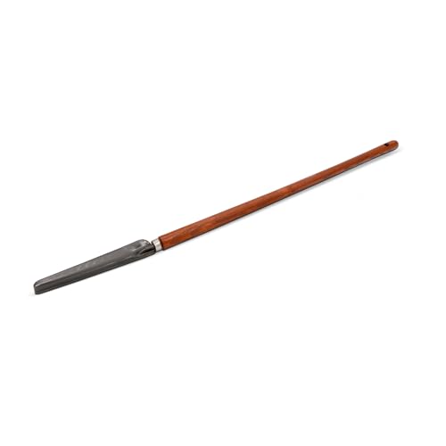 blizz-z Unkrautstecher Länge: 102 cm, Blattlänge: 22,5 cm (1 Stück) | Unkraut-Jäter mit 3-Zonen Holzgriff | Unkraut entfernen ohne Chemikalien | Made in Germany von blizz-z