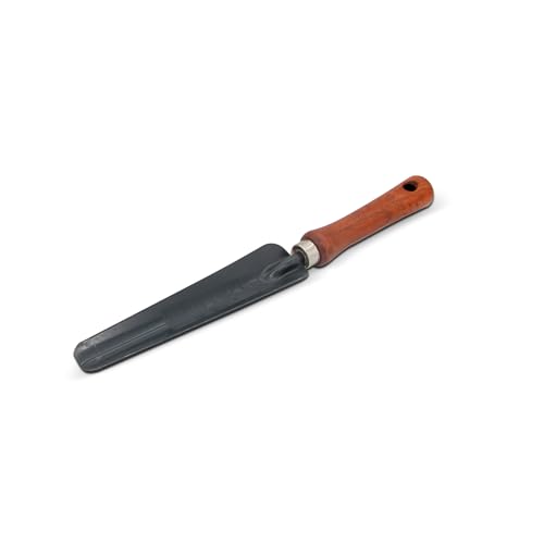 blizz-z Unkrautstecher Länge: 39 cm, Blattlänge: 22,5 cm (1 Stück) | Unkraut-Jäter mit 3-Zonen Holzgriff | Unkraut entfernen ohne Chemikalien | Made in Germany von blizz-z