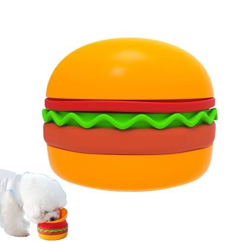Hamburgerform Kunststoff erhöhte Katzennapf erhöhte futternapf Katze und Wasserschalen Set Anti -Erbrochenes Hundekätzchen -Lebensmittelgerichte Haustierfuttermittel für Katzen (Orange) von blodfune