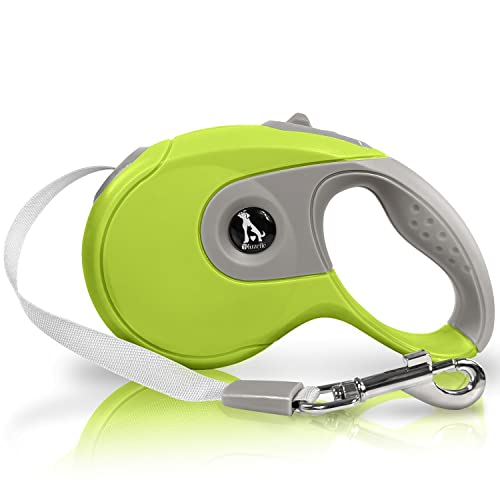BLUZELLE Hundeleine für Kleine und Große Hunde Ausziehbar, Rollleine 3m/5m/8m mit 360 Grad Karabiner-Haken aus Metall, Ergonomischer Griff, Flexibles Nylon Band, Größe:3 Meter, Farbe:Grün BLUZELLE Hundeleine für Kleine und Große Hunde Ausziehbar, Rollleine 3m/5m/8m mit 360 Grad Karabiner-Haken aus Metall, Ergonomischer Griff, Flexibles Nylon Band, Größe:3 Meter, Farbe:Grün von bluzelle