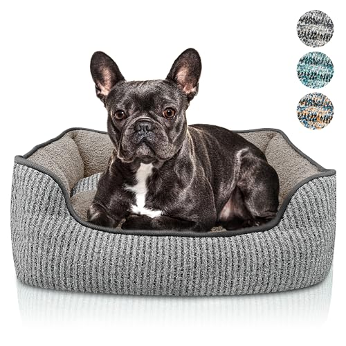 bluzelle Hundebett für mittelgroße Hunde, Hundekorb Hundesofa Hundekissen Hundecouch Tierbett, Waschbar rutschfest Herausnehmbares Kissen Bequem Flauschig Plüsch Teddy-Fell, Größe M, Farbe:Grau bluzelle Hundebett für mittelgroße Hunde, Hundekorb Hundesofa Hundekissen Hundecouch Tierbett, Waschbar rutschfest Herausnehmbares Kissen Bequem Flauschig Plüsch Teddy-Fell, Größe M, Farbe:Grau von bluzelle