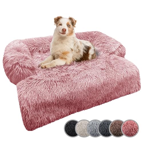 bluzelle Sofaschutz Hundebett für kleine & mittelgroße Hunde, Hundedecke für Couch Sofa Cover, Plüsch Hundesofa Schutzdecke rutschfest Wasserdicht Waschbar Abnehmbarer Bezug, Farbe:Rosa bluzelle Sofaschutz Hundebett für kleine & mittelgroße Hunde, Hundedecke für Couch Sofa Cover, Plüsch Hundesofa Schutzdecke rutschfest Wasserdicht Waschbar Abnehmbarer Bezug, Farbe:Rosa von bluzelle