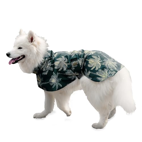 bo&flash Hunderegenmantel Minneapolis “Romy” Gr.: M – Wasserdichter Hundemantel – Hunde Regenmantel mit reflektierenden Nähten – Komfortable Hunde Regenjacke – Stylisches Design von bo&flash