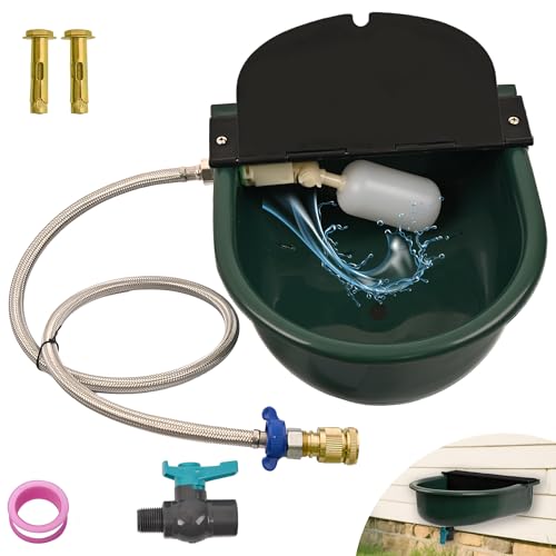Boajf Automatischer Hundewasserspender mit Entwässerungssystem und automatischer Befüllung, lebensmittelechter Kunststoff, inklusive Bewässerung, Drainagewasserventil, Schwimmerventil Boajf Automatischer Hundewasserspender mit Entwässerungssystem und automatischer Befüllung, lebensmittelechter Kunststoff, inklusive Bewässerung, Drainagewasserventil, Schwimmerventil von boajf