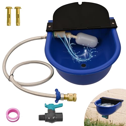 Boajf Automatischer Hundewasserspender mit Entwässerungssystem und automatischer Befüllung, lebensmittelechter Kunststoff, inklusive Bewässerung, Drainagewasserventil, Schwimmerventil Boajf Automatischer Hundewasserspender mit Entwässerungssystem und automatischer Befüllung, lebensmittelechter Kunststoff, inklusive Bewässerung, Drainagewasserventil, Schwimmerventil von boajf
