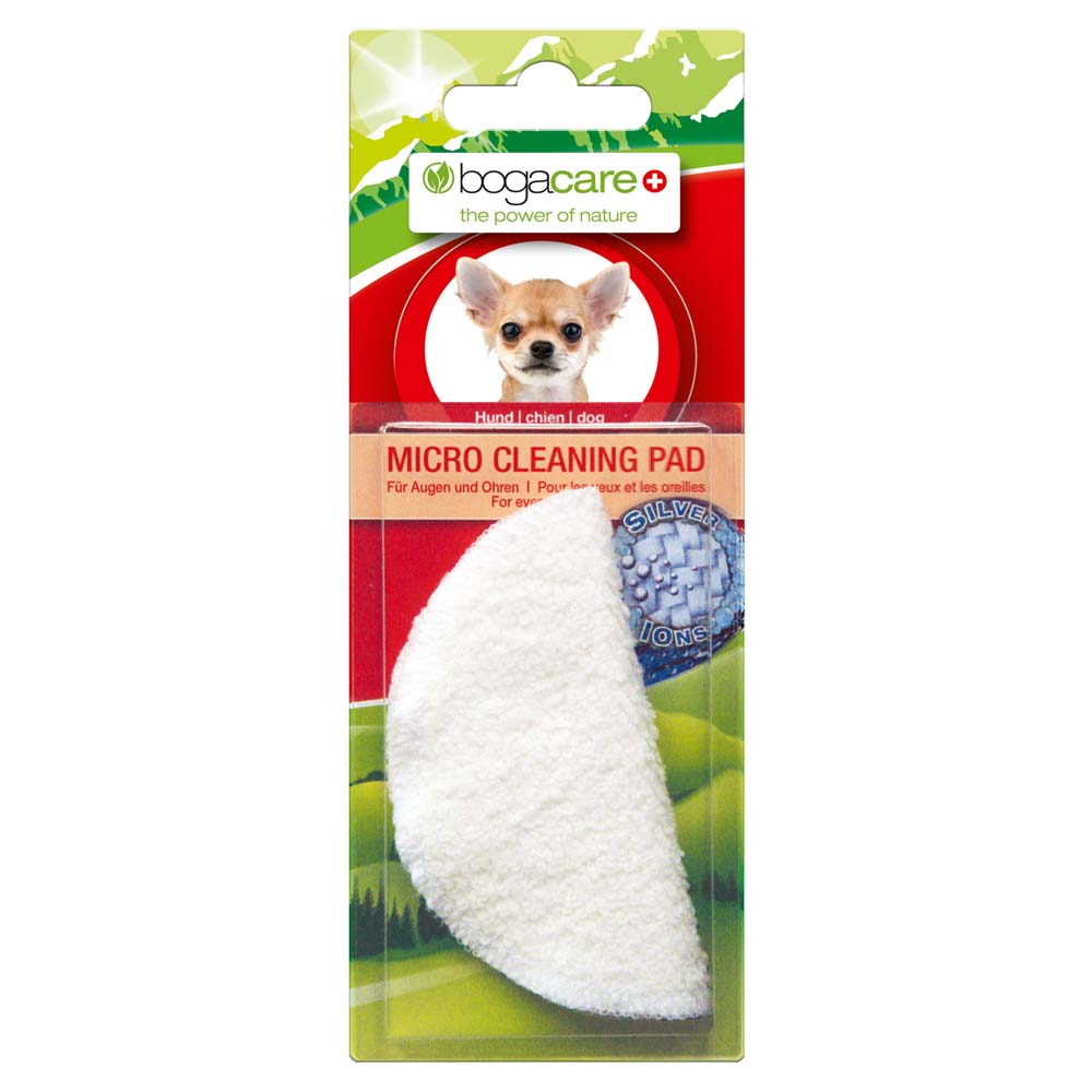 bogacare® Reinigungstuch Micro Cleaning Pad weiß, Durchmesser:  ca. 9 cm von bogacare®
