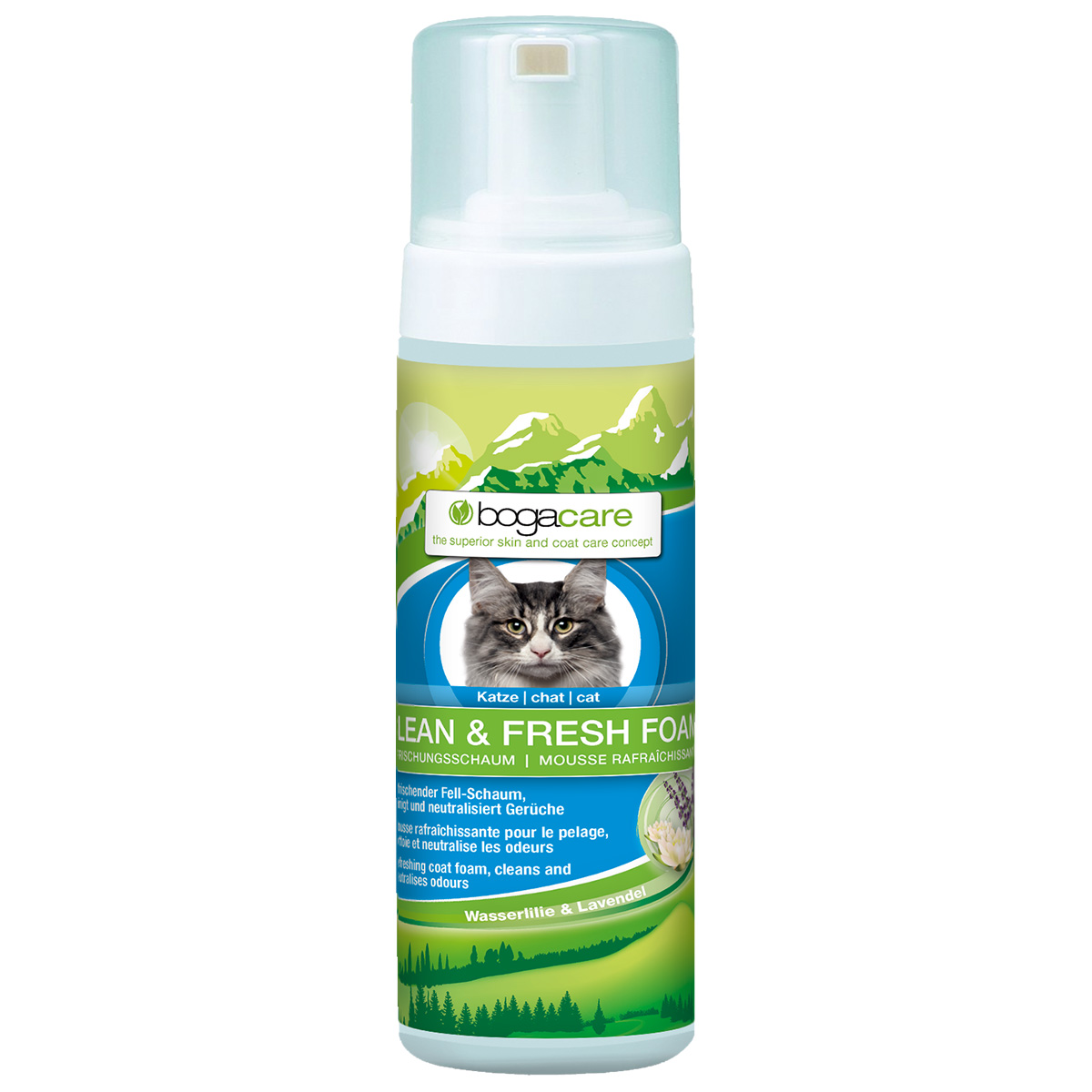 bogacare Clean & Fresh Foam Katze 150 ml bogacare Clean & Fresh Foam Katze 150 ml von bogacare