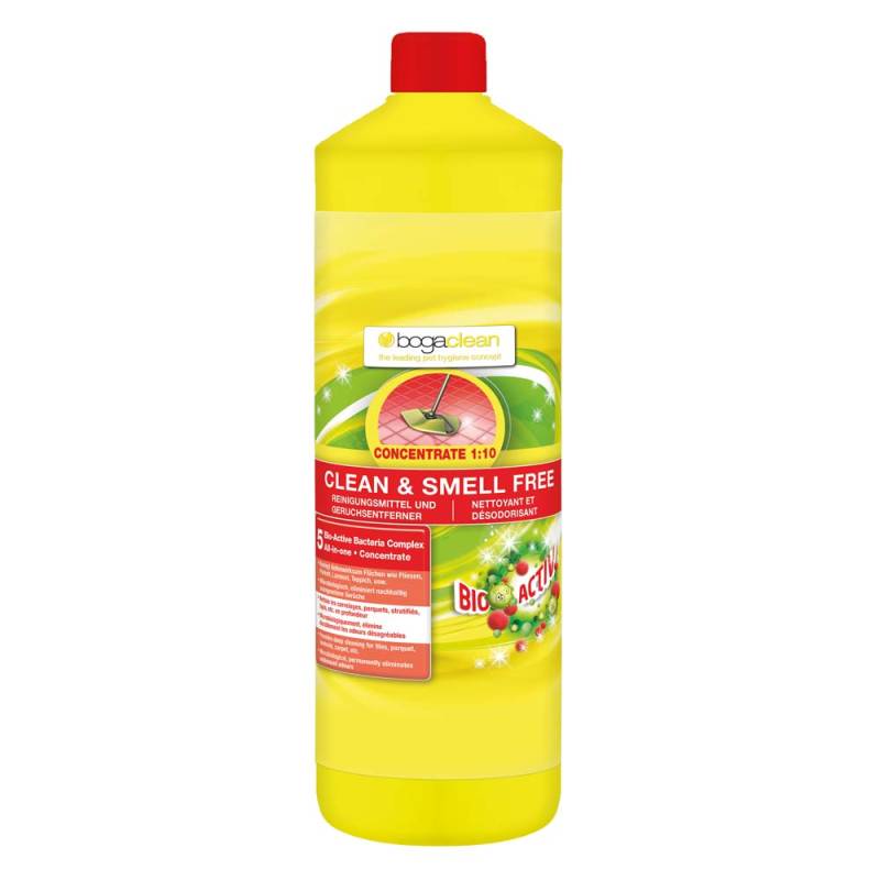 bogaclean® Geruchsentferner Clean & Smell Free Concentrate, 1 l von bogaclean®