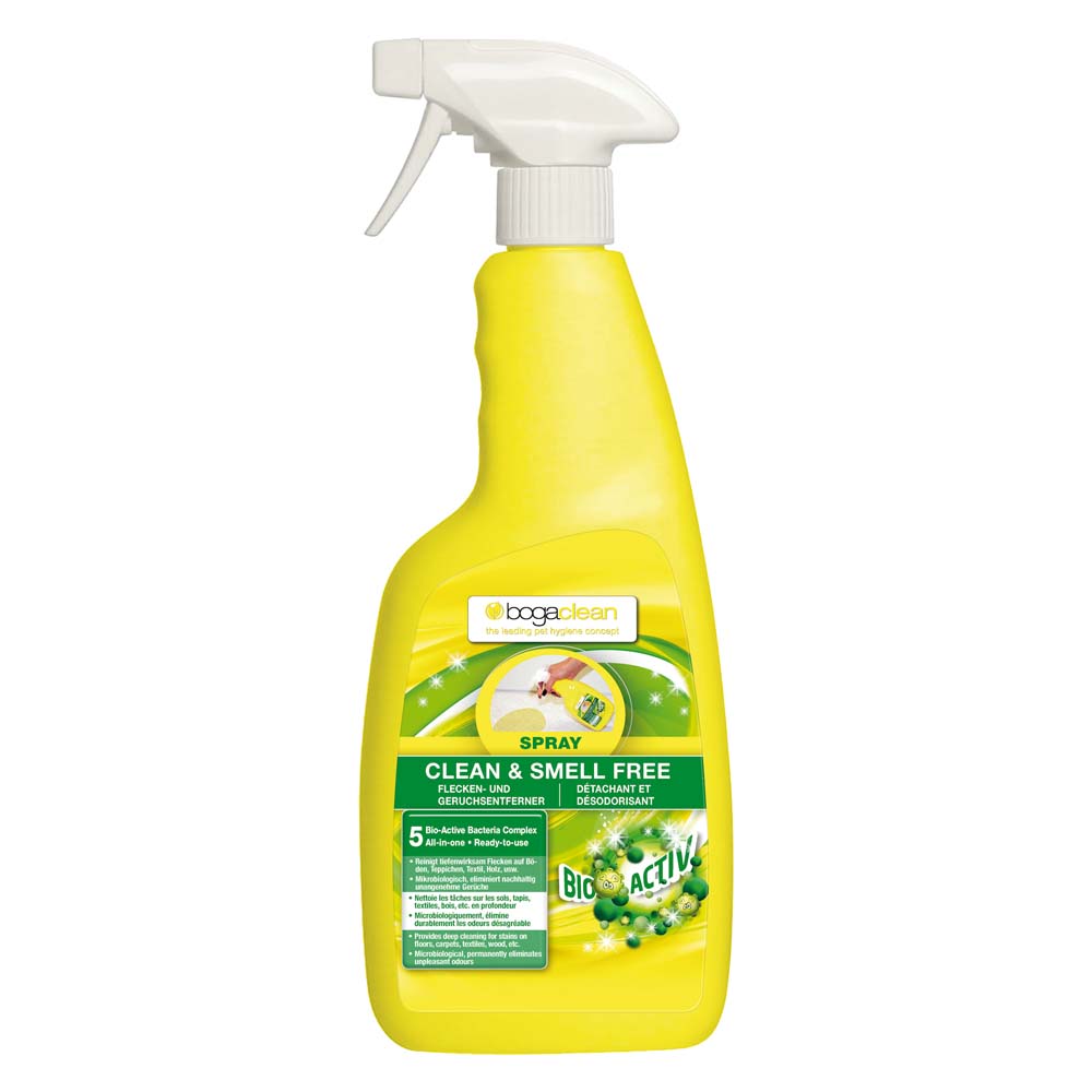bogaclean® Geruchsentferner Clean & Smell Free Spray, 750 ml von bogaclean®