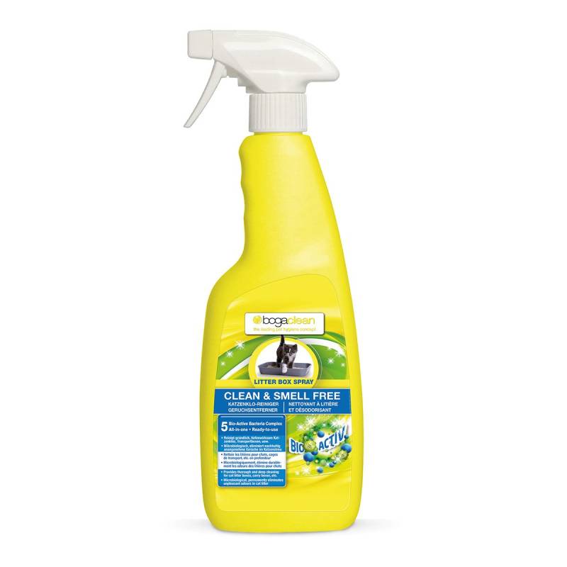 bogaclean Clean & Smell Litter Spray Katze 500 ml von bogaclean