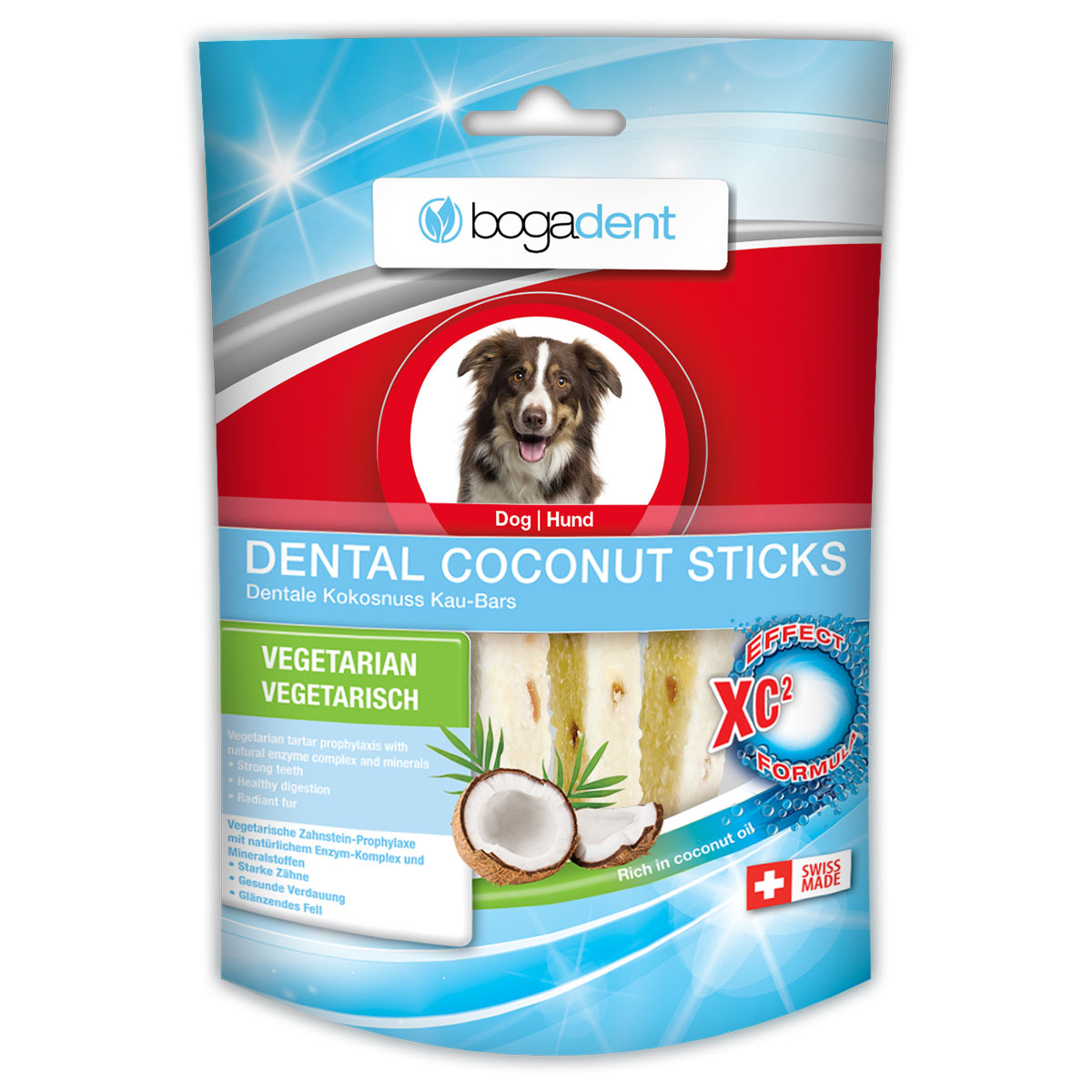 bogadent DENTAL COCONUT STICKS Hund 8x50g von bogadent