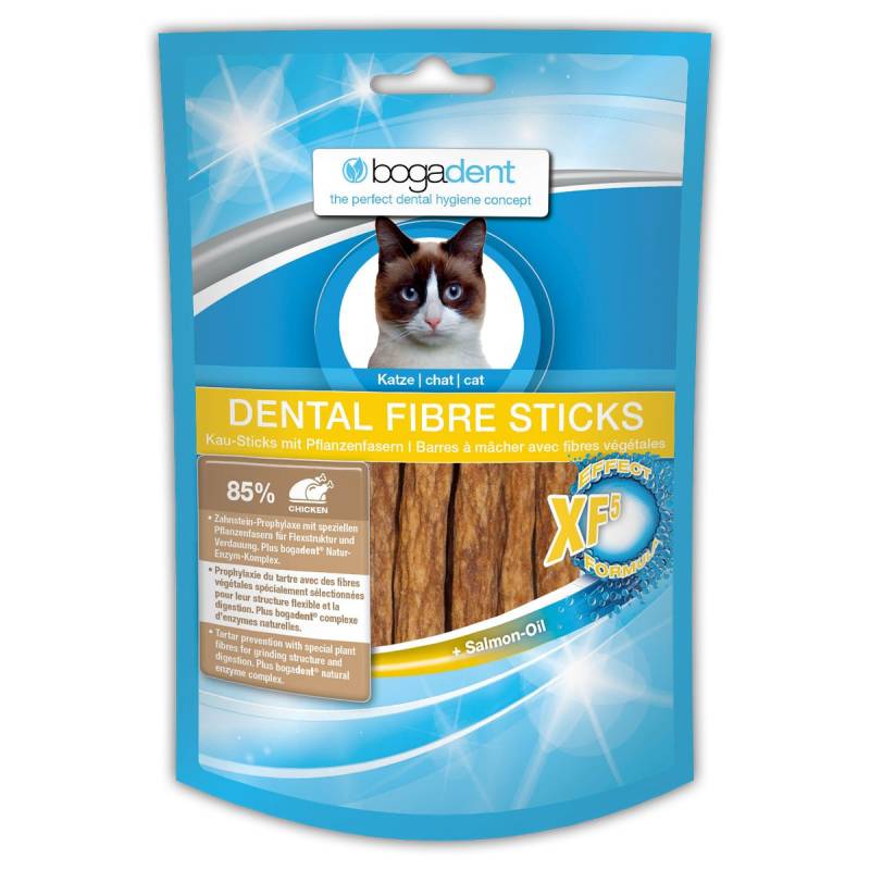 bogadent DENTAL FIBRE STICKS Huhn Katze 50g von bogadent