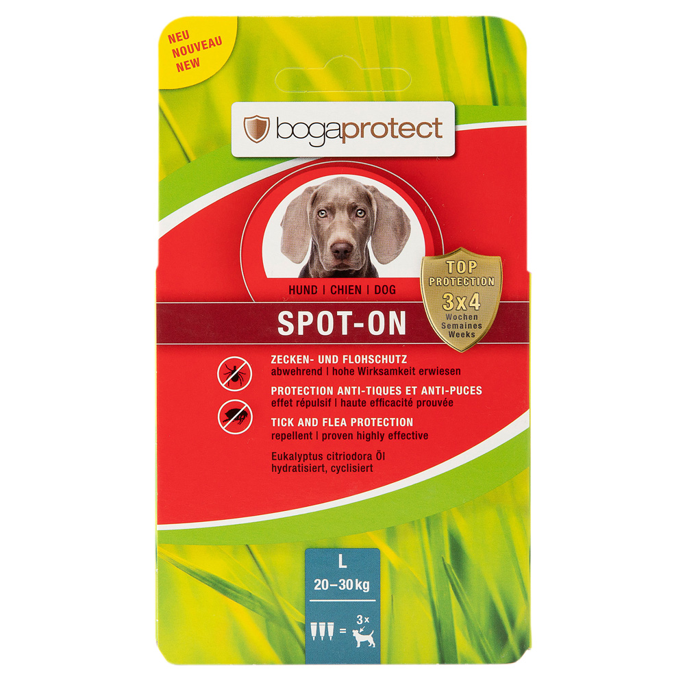 bogaprotect® Spot-On Hund, Gr. L 20-30 kg von bogaprotect