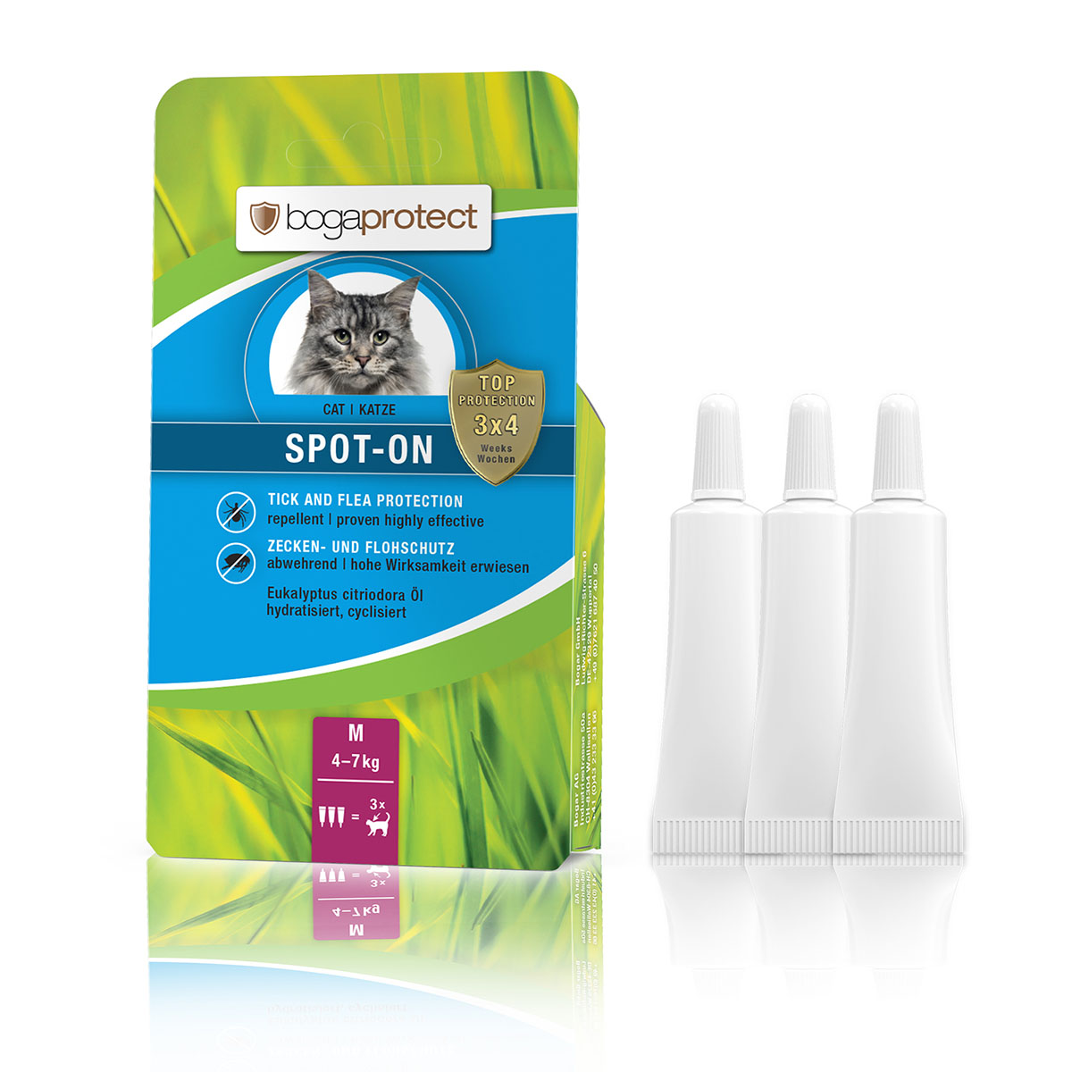 bogaprotect Spot-On Katze M 3x1.2ml bogaprotect Spot-On Katze M 3x1.2ml von bogaprotect