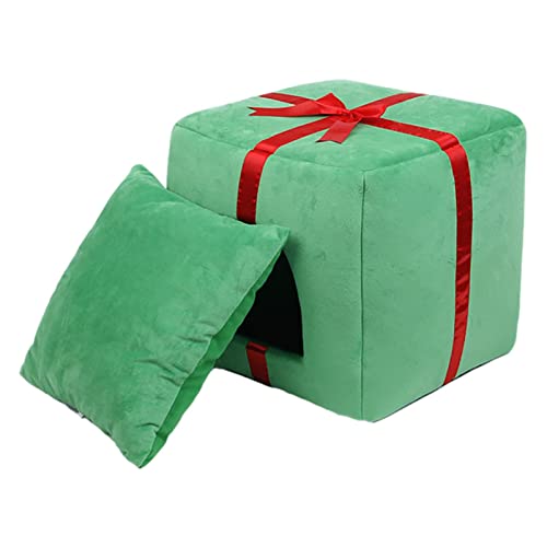 Weihnachtskatzenhöhle, flauschige Katzenhöhle für Indoor-Katzen, einzigartiges Weihnachtsdesign, Katzenhaus für Haustiere, Höhle für Katzenbett Weihnachtskatzenhöhle, flauschige Katzenhöhle für Indoor-Katzen, einzigartiges Weihnachtsdesign, Katzenhaus für Haustiere, Höhle für Katzenbett von bolix
