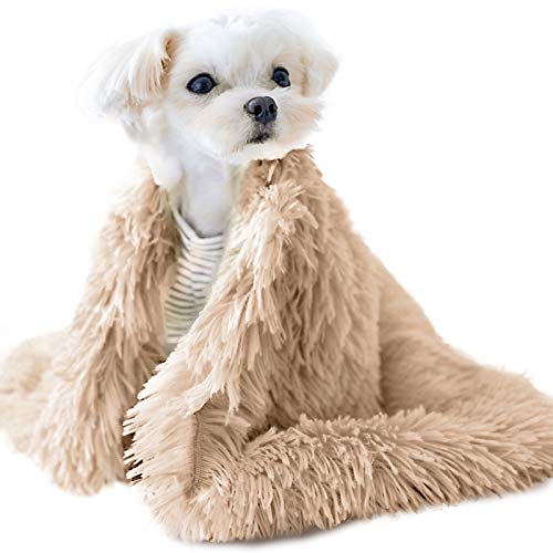 bolukets Flauschige Hundedecke, Hundedecke Haustier Super Softe Warme und Weiche Flauschig Fleece Maschinenwaschbar katzendecke für Hundebett Sofa und Couch von bolukets
