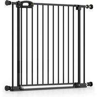 bomi Türschutzgitter Merle FlatStep 63-217 cm schwarz XS von bomi