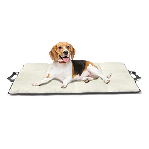 bonamico Cosy Buddy Coco Flauschige Hundedecke, Waschbare Hundematte für Zuhause, Auto & Unterwegs, Kuscheldecke für Hunde, Vetbed Hund von bonamico