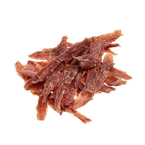 BONTOY Entenbrustfilet I 150g Beutel I wiederverschließbar I Leckerlie aus getrockneter Entenbrust I Kauspass für den Hund I Belohnung I Kausnack von bontoy