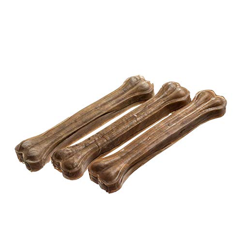bontoy Hundekauknochen I 3 Stück x 32 cm I Naturprodukt aus Reiner Rinderhaut I proteinreich und gut für die Kaumuskulatur ihres Hundes I Hundesnack I Belohnung bontoy Hundekauknochen I 3 Stück x 32 cm I Naturprodukt aus Reiner Rinderhaut I proteinreich und gut für die Kaumuskulatur ihres Hundes I Hundesnack I Belohnung von bontoy