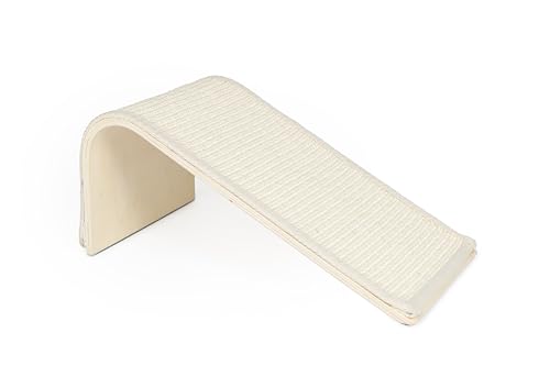 bontoy Kratzbrett Gipsi Creme 38x23x17cm I aus Holz I große und stabile Kratzmatte I sichere Stand Ruch Antirutsch Gummis von bontoy