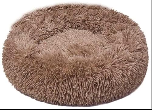 Super weiches Hundekissen Donut braun 80 cm L von boony