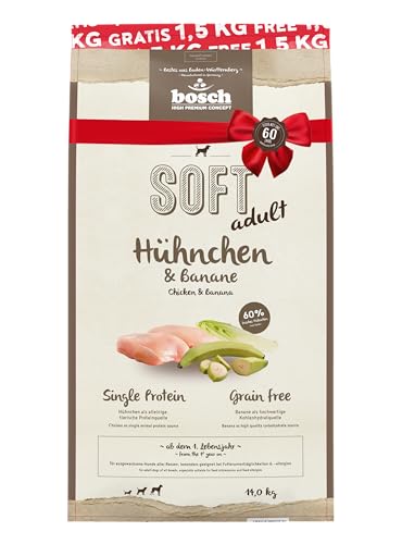 HPC Soft Adult Hühnchen & Banane Vorteilspack von bosch TIERNAHRUNG