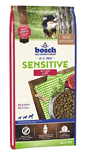 Bosch 44047 Hundefutter Sensitive Lamm und Reis 15 kg Bosch 44047 Hundefutter Sensitive Lamm und Reis 15 kg von bosch TIERNAHRUNG