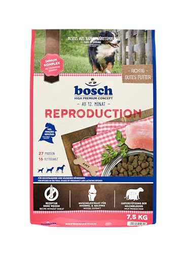 bosch HPC Reproduction | Hundetrockenfutter für hochtragende und säugende Hündinnen | 1 x 7.5 kg von bosch TIERNAHRUNG