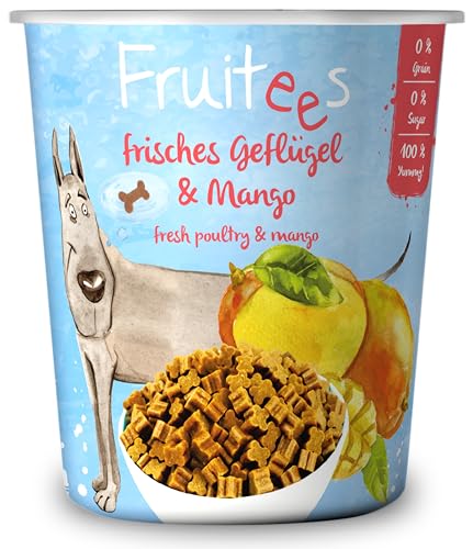 bosch Finest Snack Concept | Fruitees frisches Geflügel & Mango | ohne Getreide | 4er Pack mit 4 x 200 g von bosch Tiernahrung