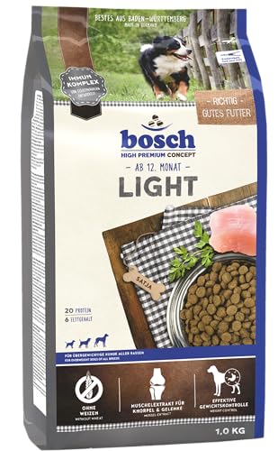 bosch HPC Light | Hundetrockenfutter für übergewichtige Hunde aller Rassen | 1 x 2.5 kg von bosch TIERNAHRUNG