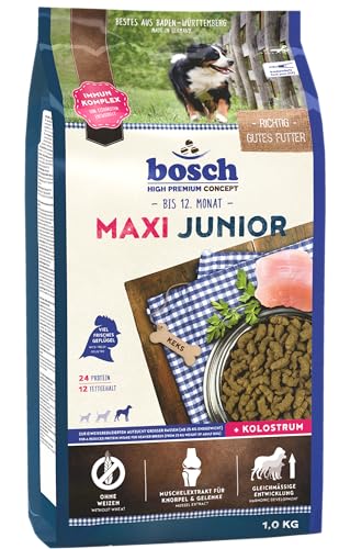 bosch HPC Maxi Junior | Hundetrockenfutter zur Aufzucht großer Rassen (ab 25 kg) | 1 x 15 kg von bosch TIERNAHRUNG